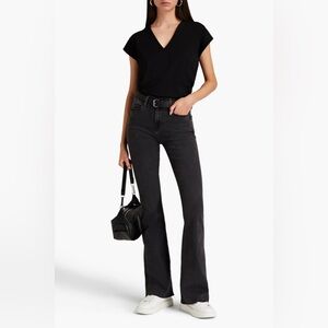 FRAME Hi-Rise Flare Jeans